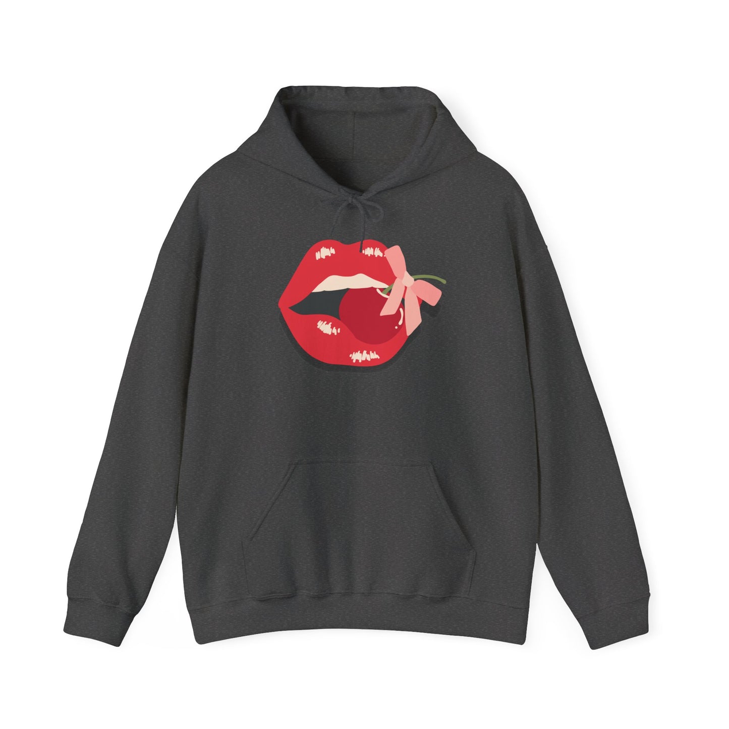 Frech, stylisch& selbstbewusst-Cherry Lips Hoodie - sunny.side-Productions