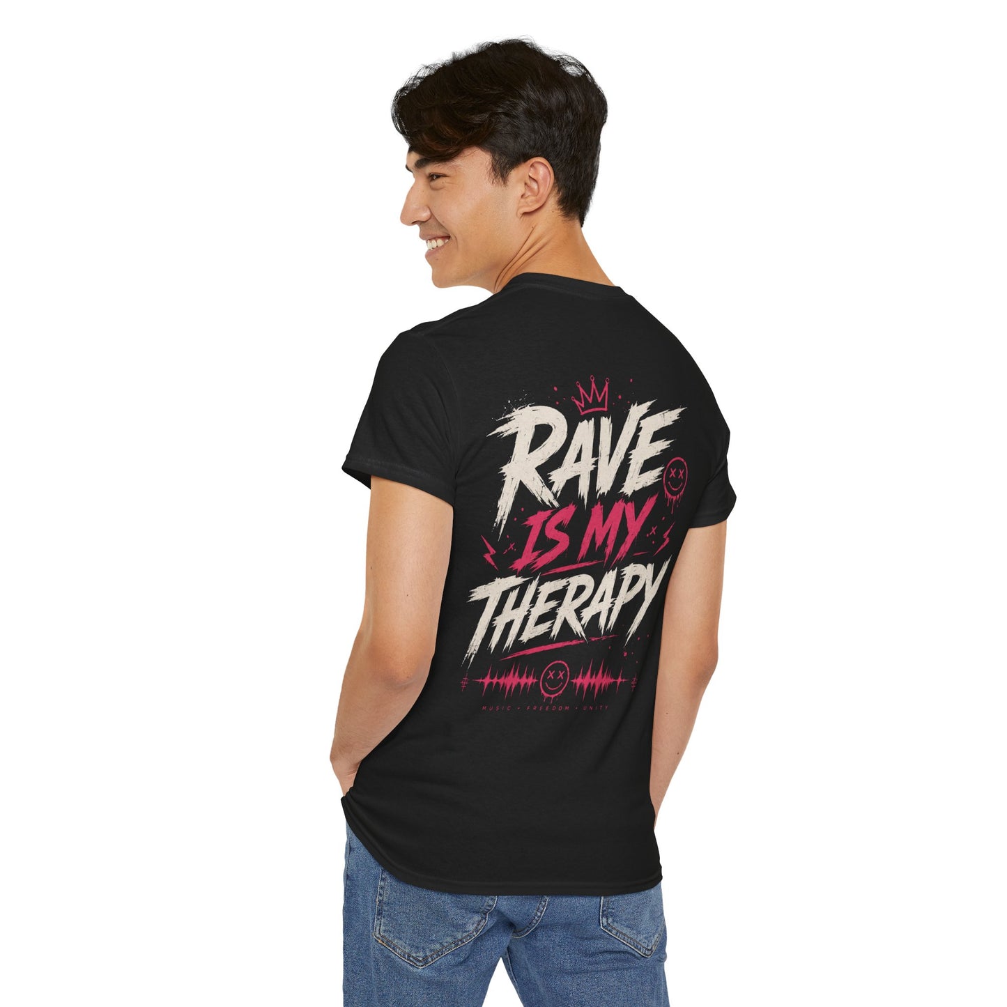 T-Shirt – Rave is my Therapy