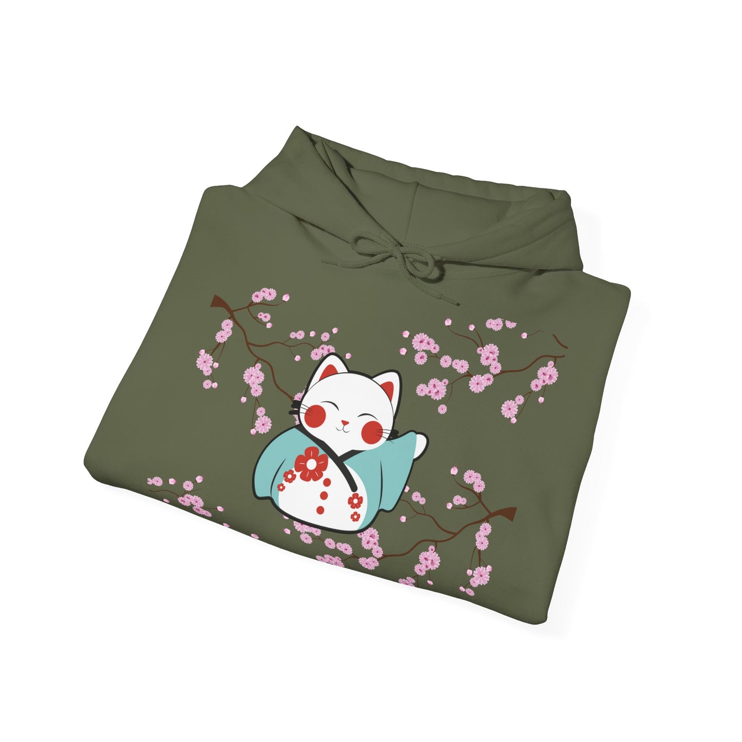 Maneki- Neko Hoodie - sunny.side-Productions
