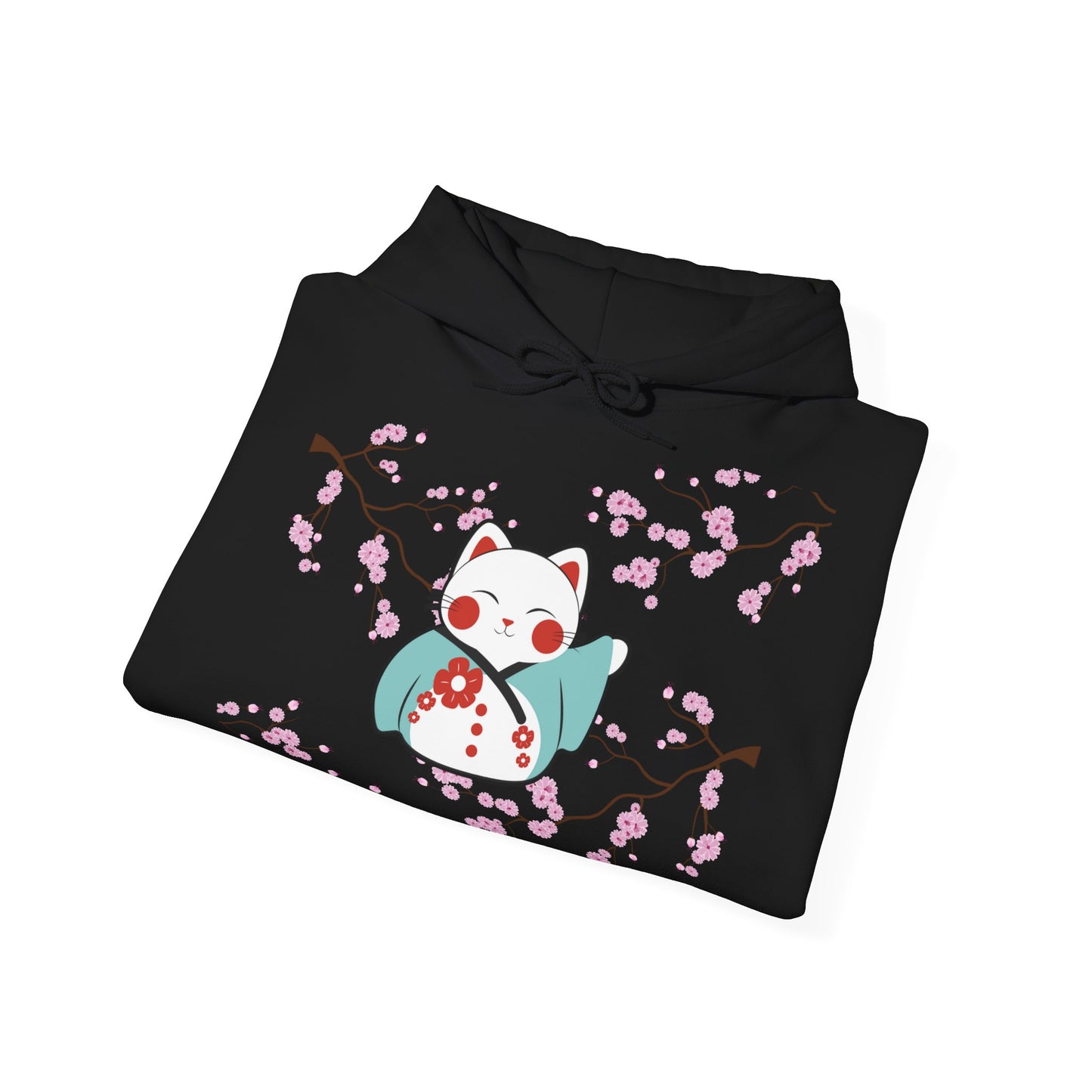 Maneki- Neko Hoodie - sunny.side-Productions