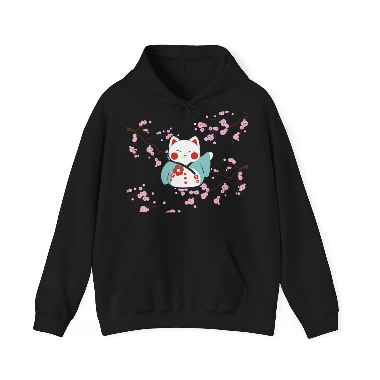 Maneki- Neko Hoodie - sunny.side-Productions