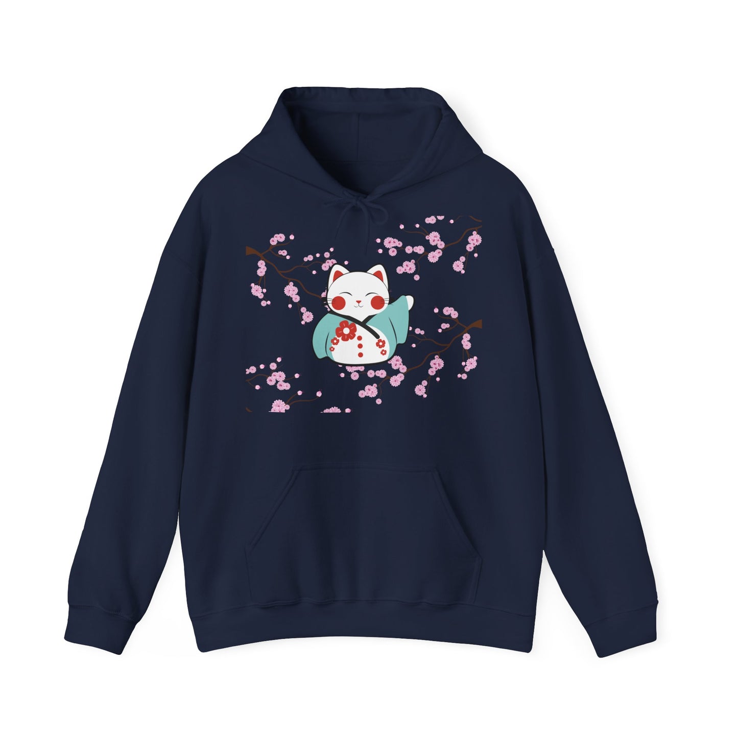 Maneki- Neko Hoodie - sunny.side-Productions