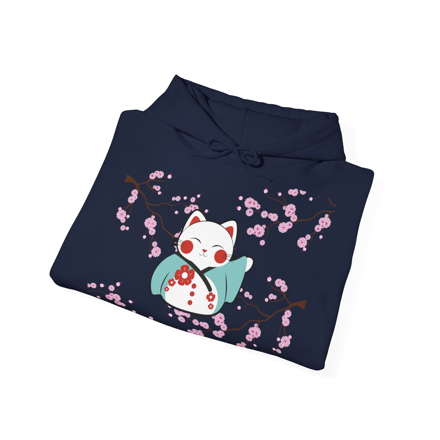 Maneki- Neko Hoodie - sunny.side-Productions