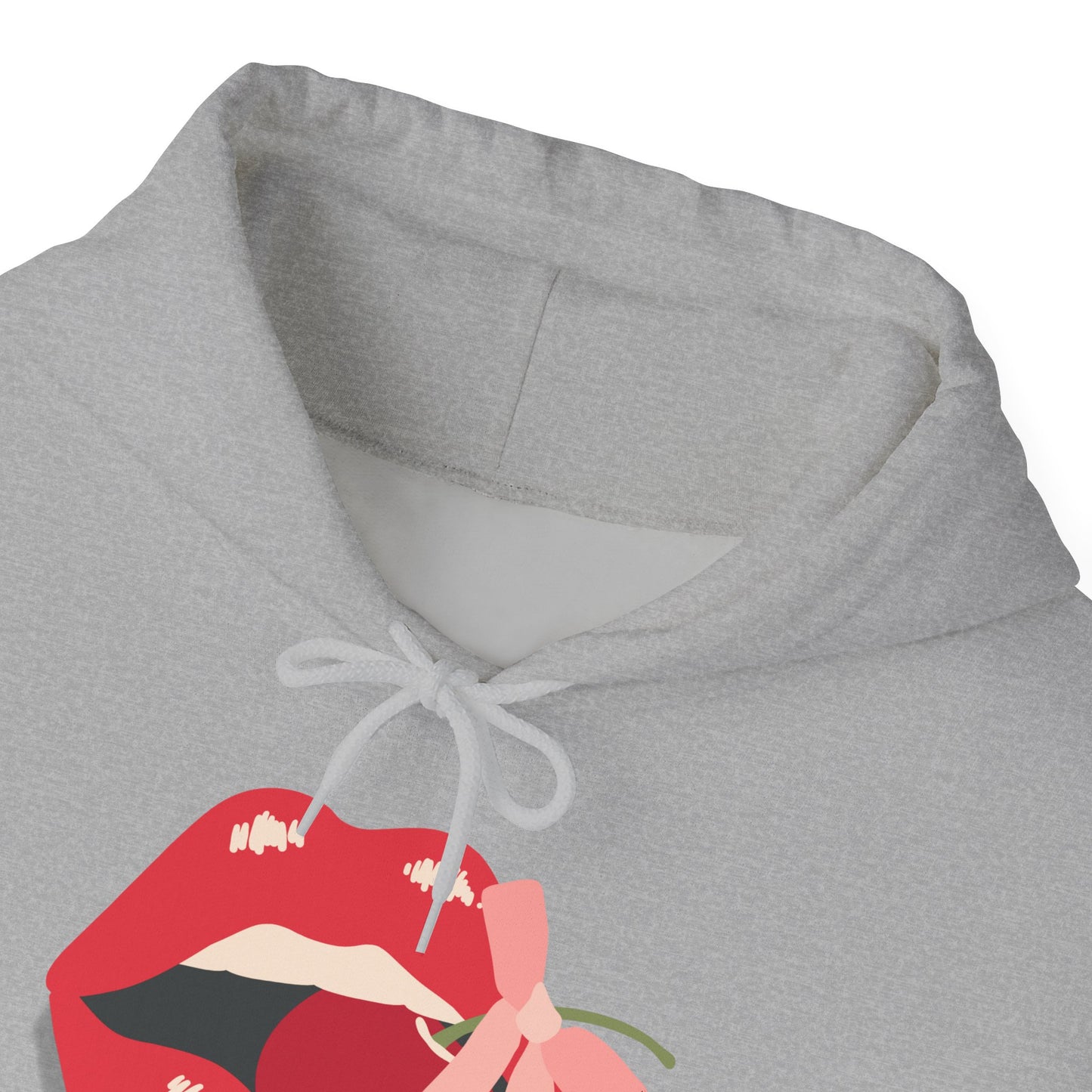 Frech, stylisch& selbstbewusst-Cherry Lips Hoodie - sunny.side-Productions