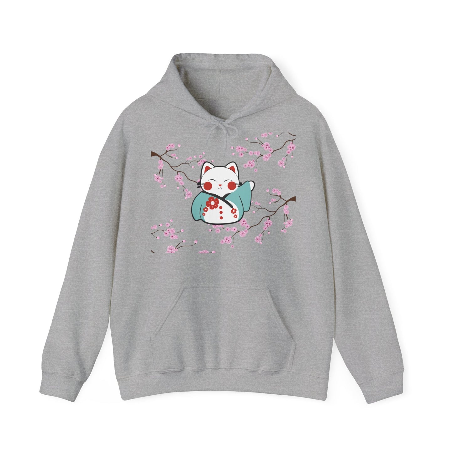 Maneki- Neko Hoodie - sunny.side-Productions