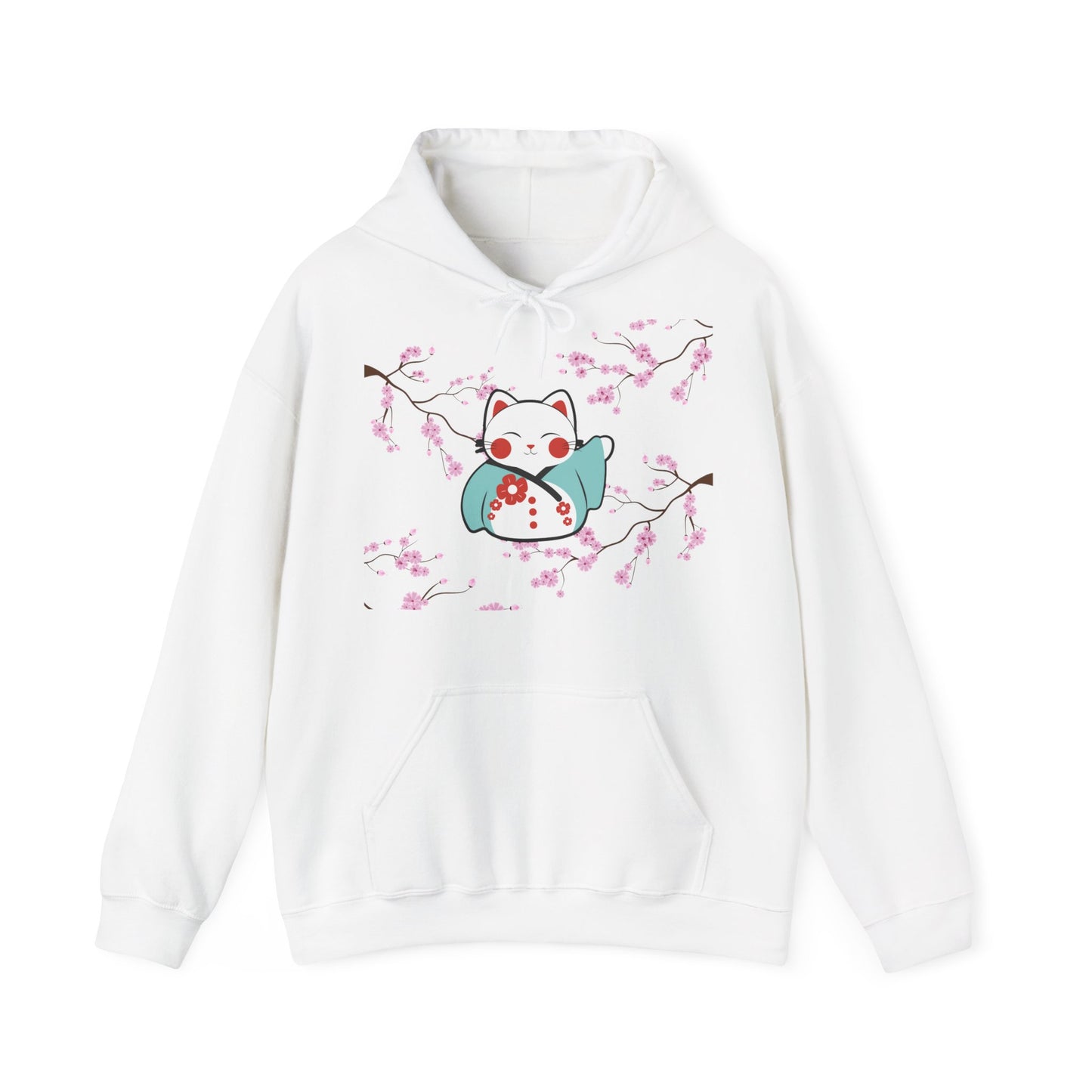 Maneki- Neko Hoodie - sunny.side-Productions