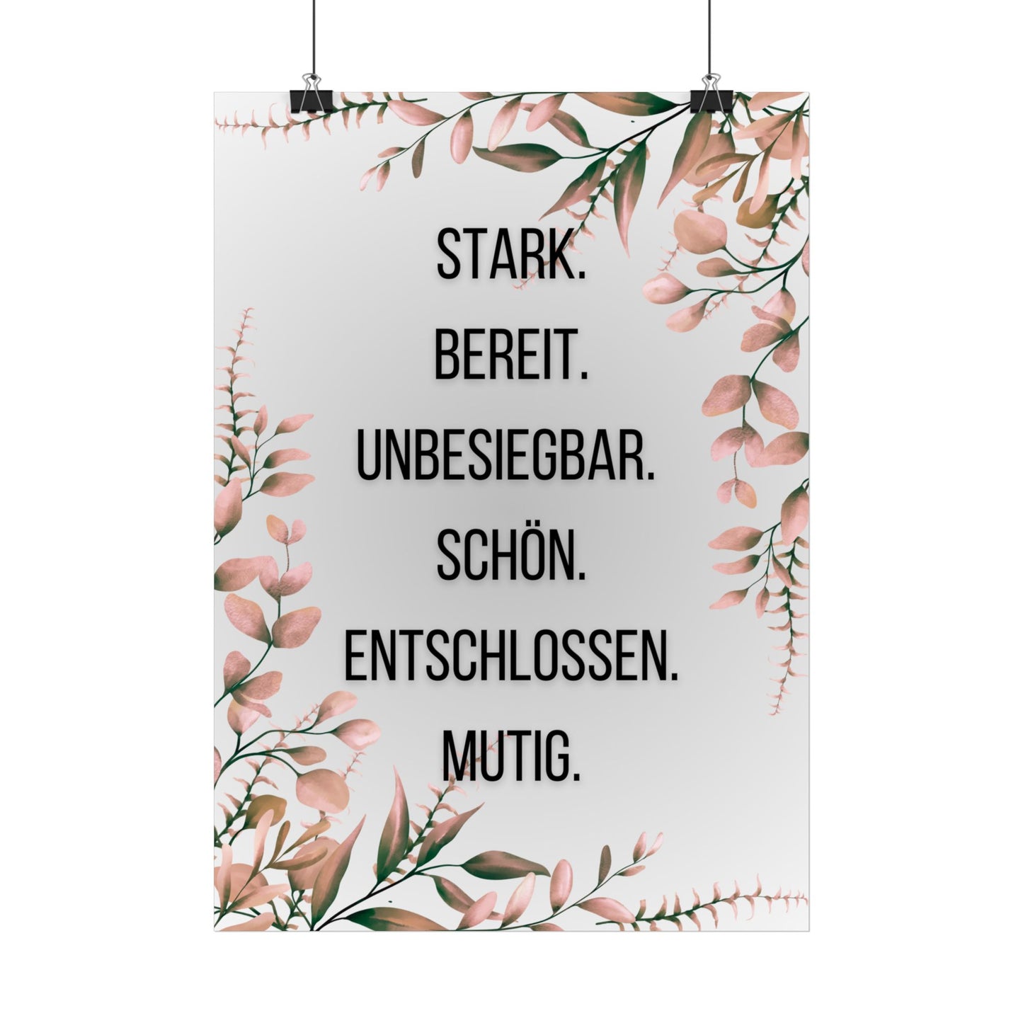 Florale Wandkunst- Inspiration für dein Zuhause - sunny.side-Productions
