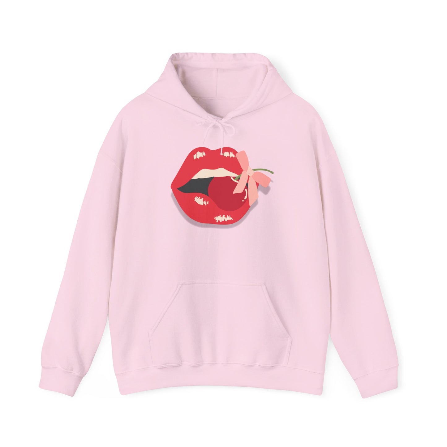 Frech, stylisch& selbstbewusst-Cherry Lips Hoodie - sunny.side-Productions