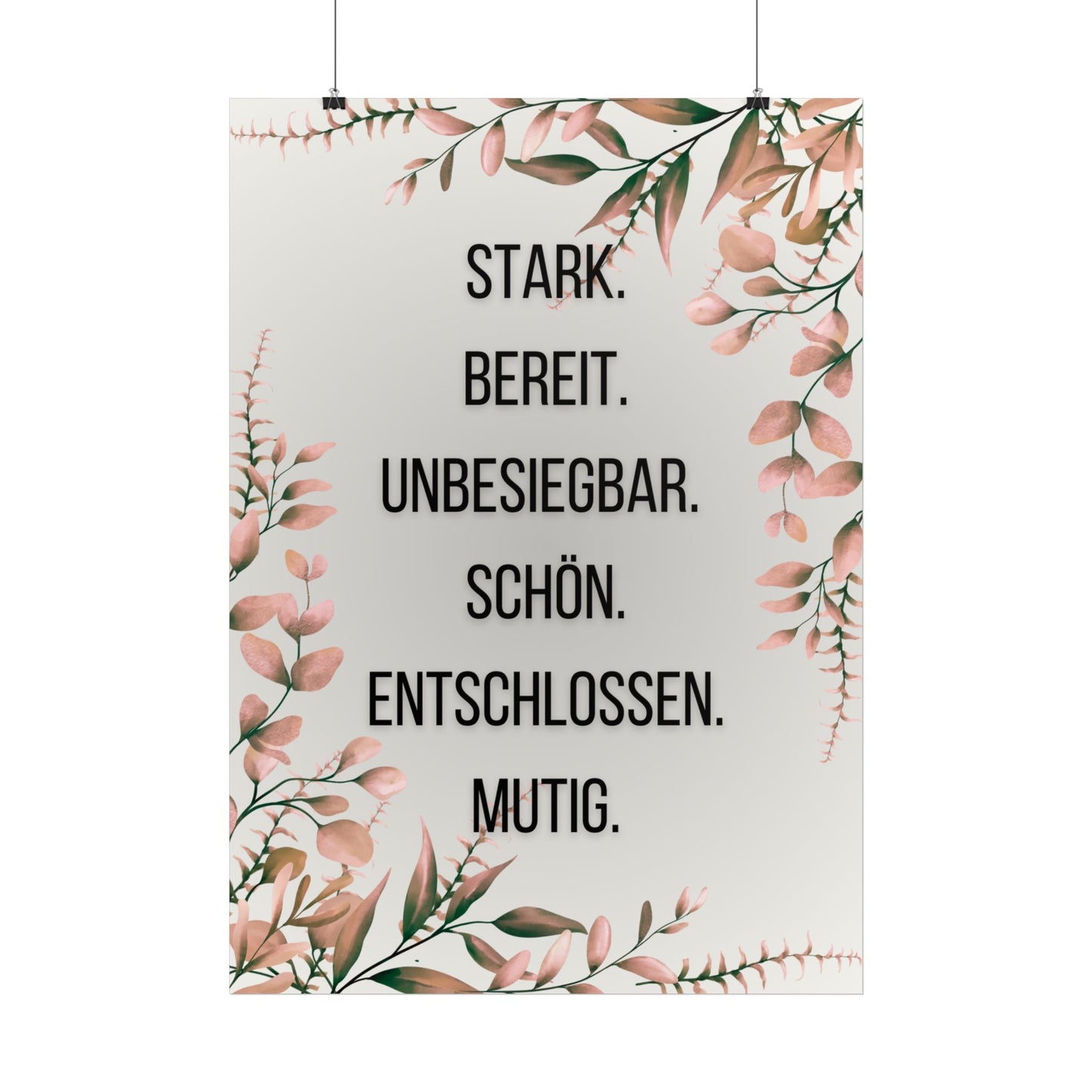 Florale Wandkunst- Inspiration für dein Zuhause - sunny.side-Productions
