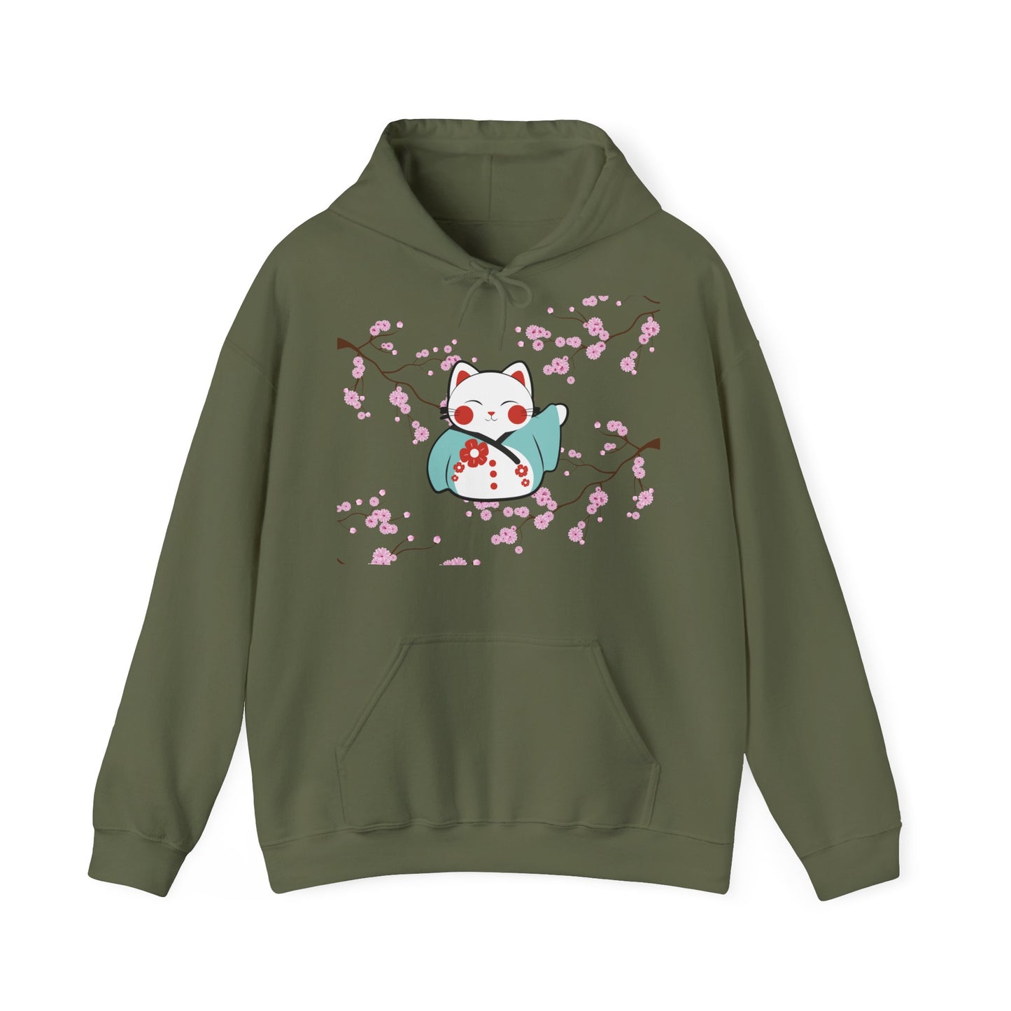 Maneki- Neko Hoodie - sunny.side-Productions