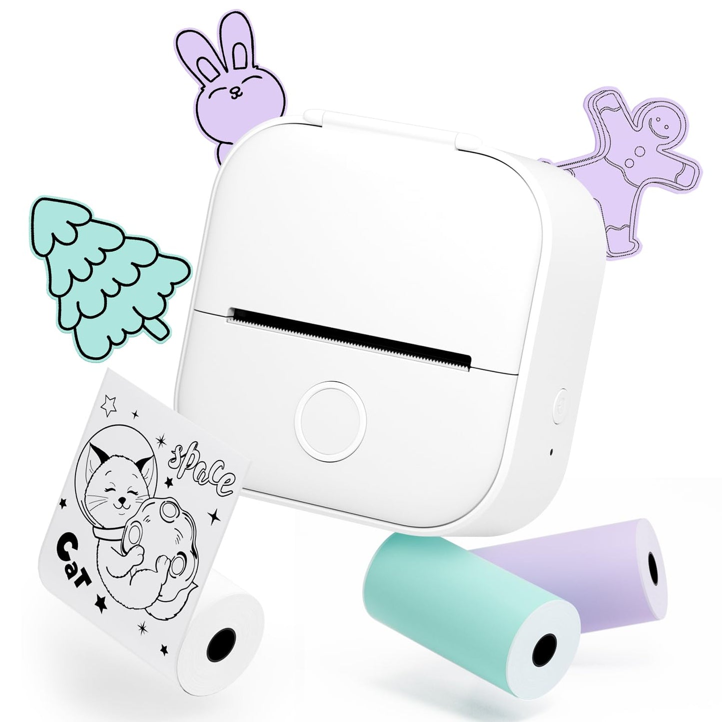 Kompakt, kreativ, kabellos – dein Mini-Thermodrucker - sunny.side-Productions