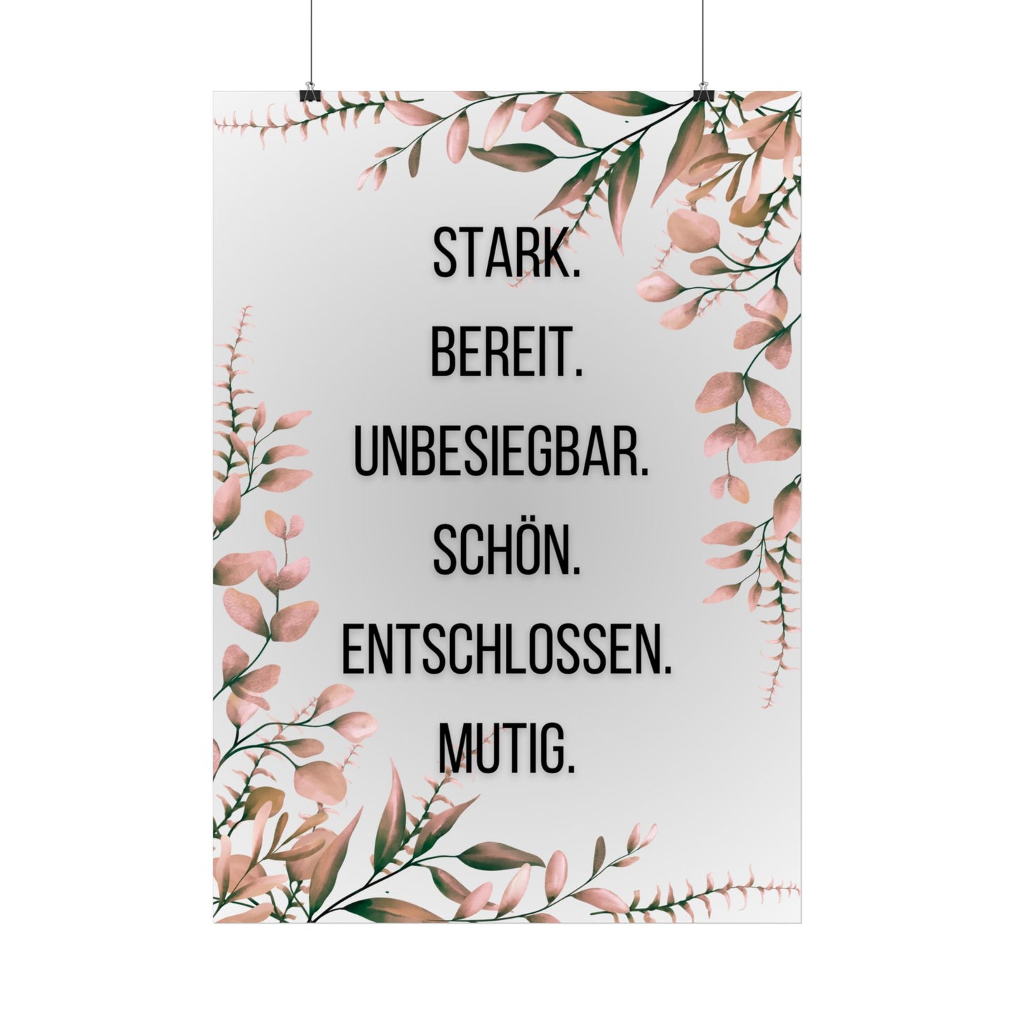 Florale Wandkunst- Inspiration für dein Zuhause - sunny.side-Productions