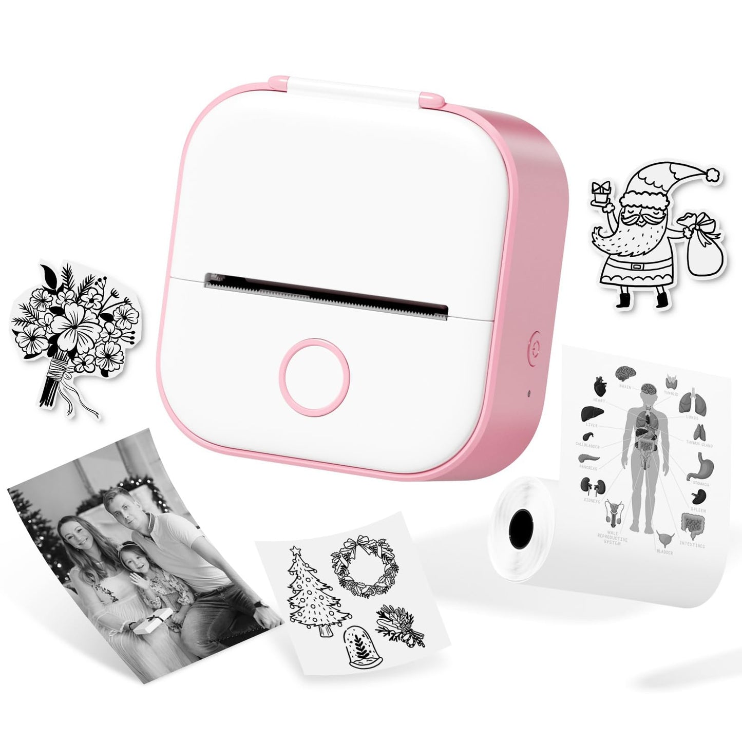 Kompakt, kreativ, kabellos – dein Mini-Thermodrucker - sunny.side-Productions