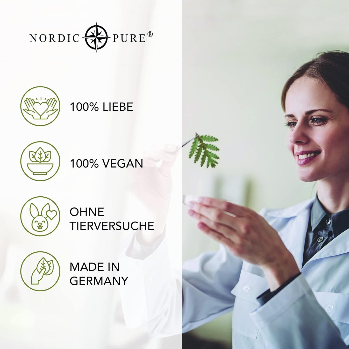 Methylenblau 100ml hochdosierte Tropfen von Nordic Pure | Lösung mit 99,9% Reinheit | Hochdosiert Methylene Blue | Methylene Blau 1% Lösung | Laborgeprüft & in Deutschland hergestellt