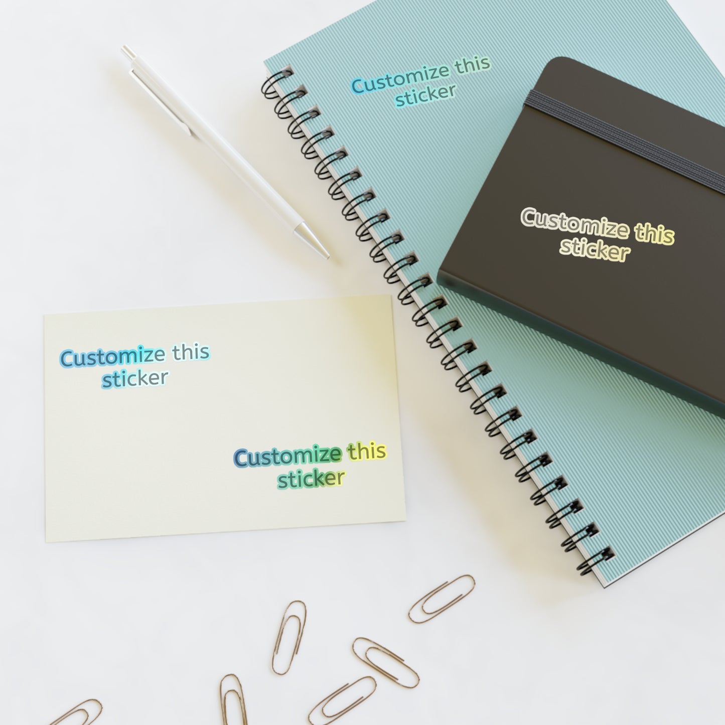 Customizable Sticker Sheets