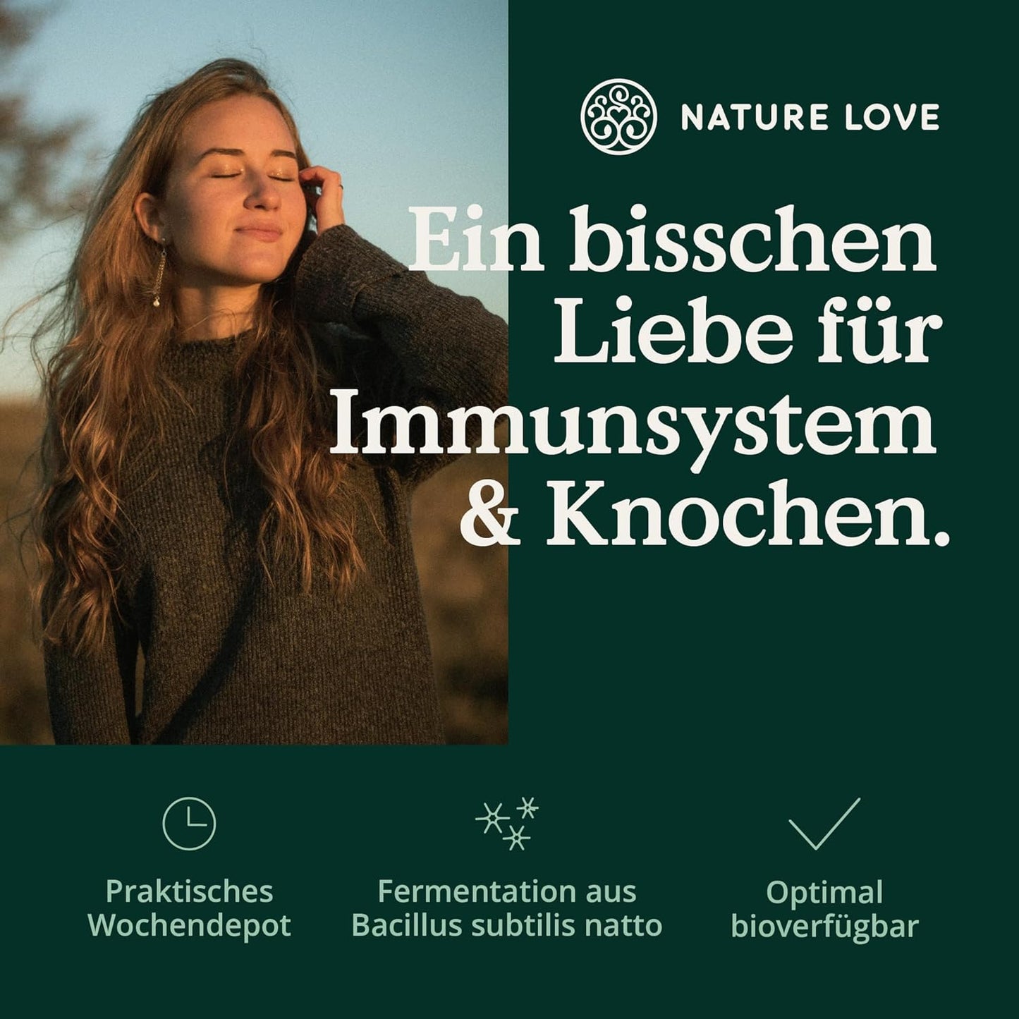Vitamin D3 K2 Wochendepot - 180 vegane Tabletten - 7000IE D3 + 140µg K2 pro Tablette mit >99,7% all-trans - Hochdosiert & vegan - Laborgeprüft, in Deutschland produziert