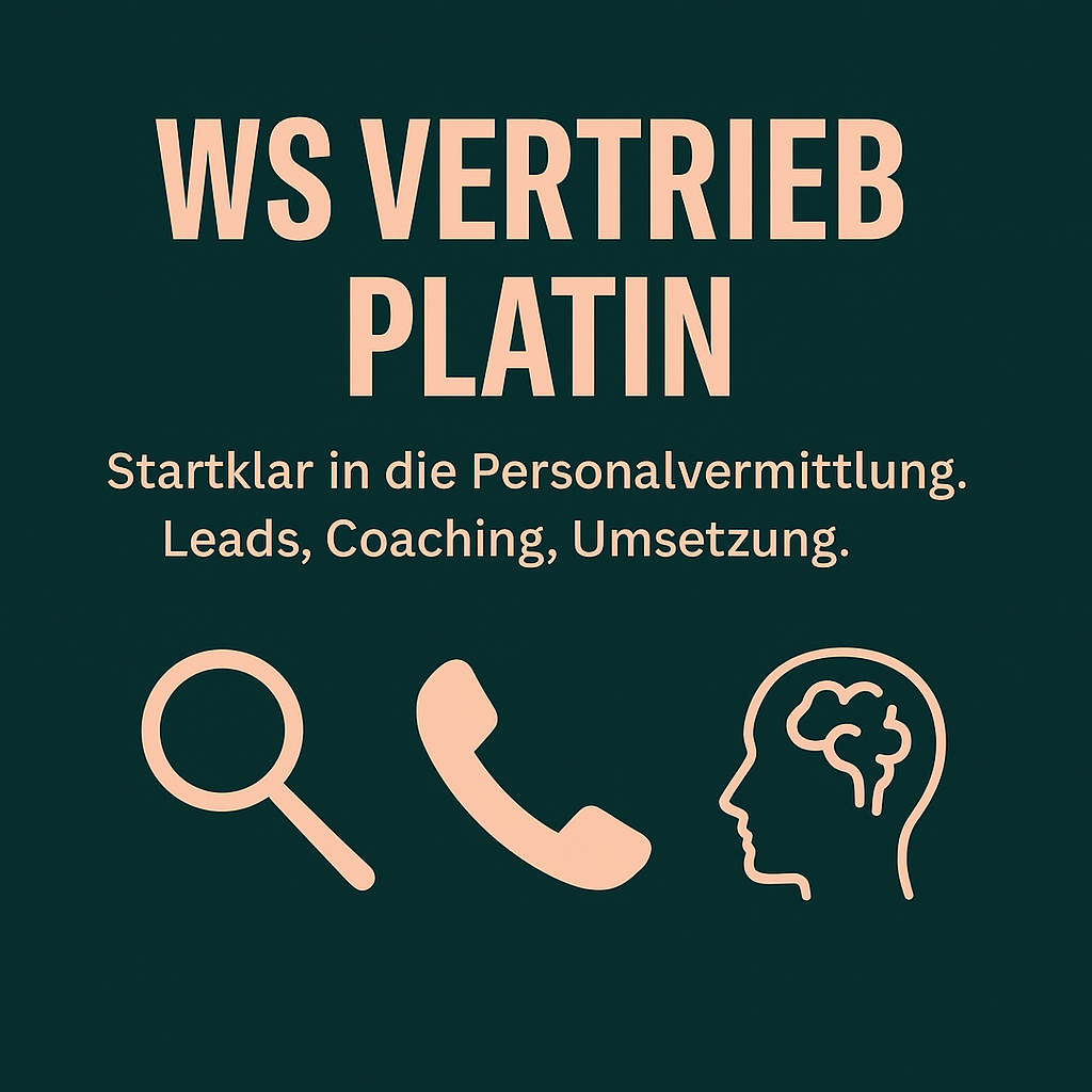 WS Vertrieb Platin – Dein Kickstart