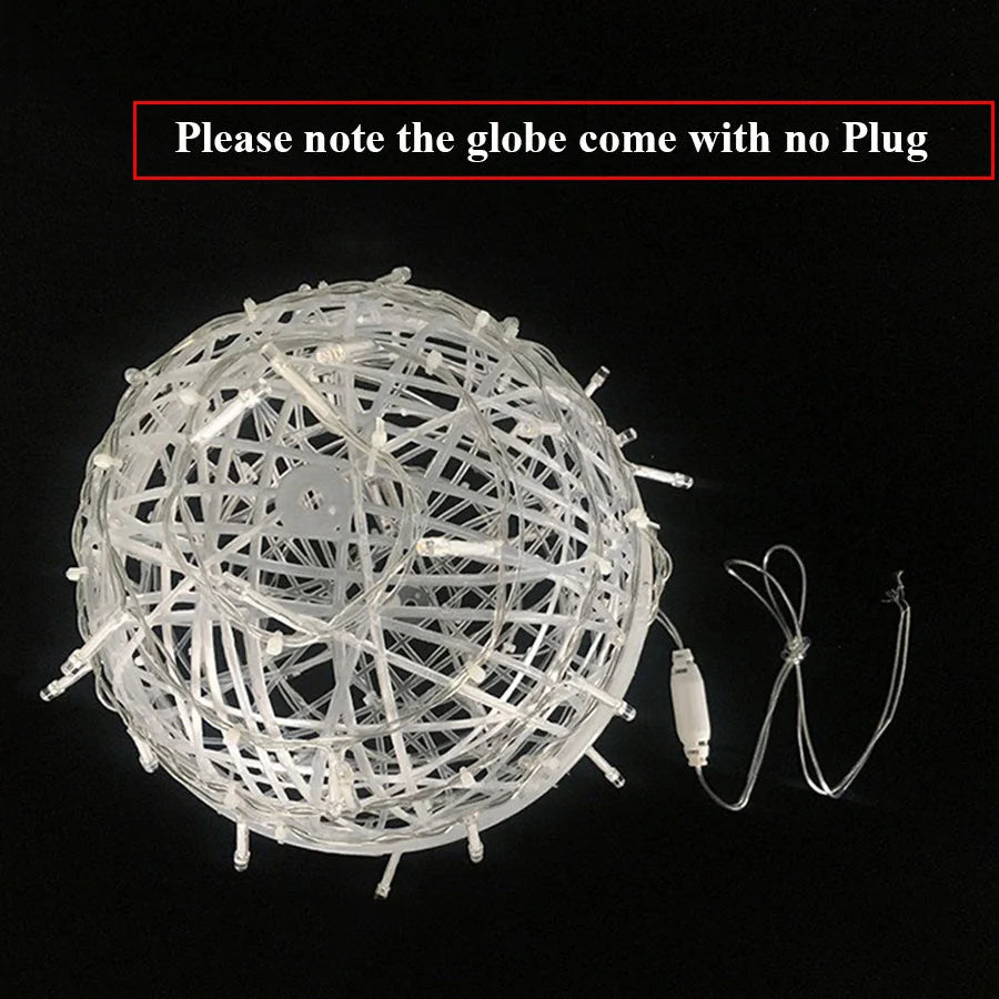 LED-Rattanlichter – warmes Leuchten