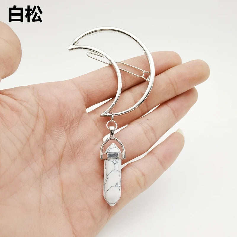 Magischer Haarschmuck- Halbmond - sunny.side-Productions