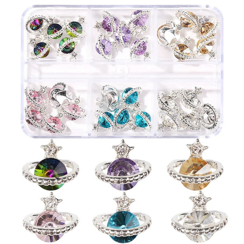 Nail Charms – Glitzernde Strass-Deko