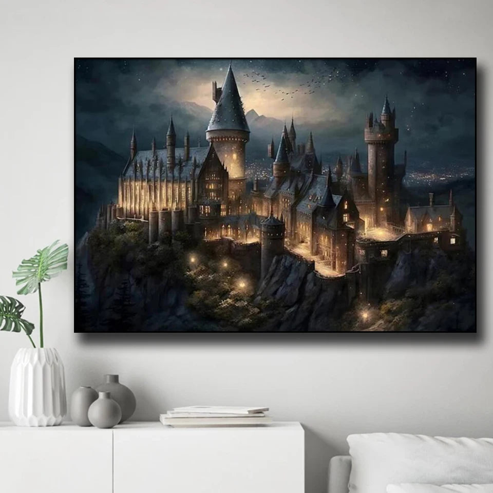 Diamondpainting Set- magisches Schloss - sunny.side-Productions