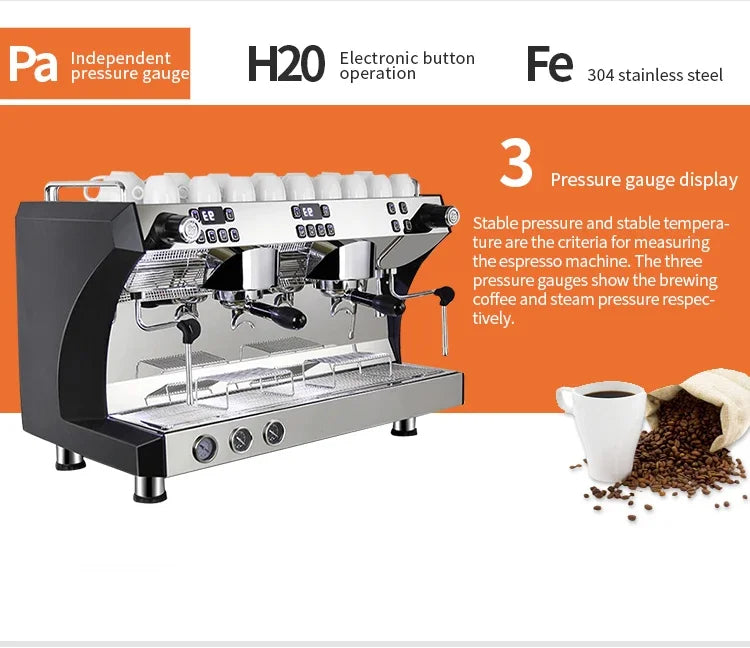 Kaffee-/ Espressomaschine- kraftvoll, präzise, Barista tauglich - sunny.side-Productions