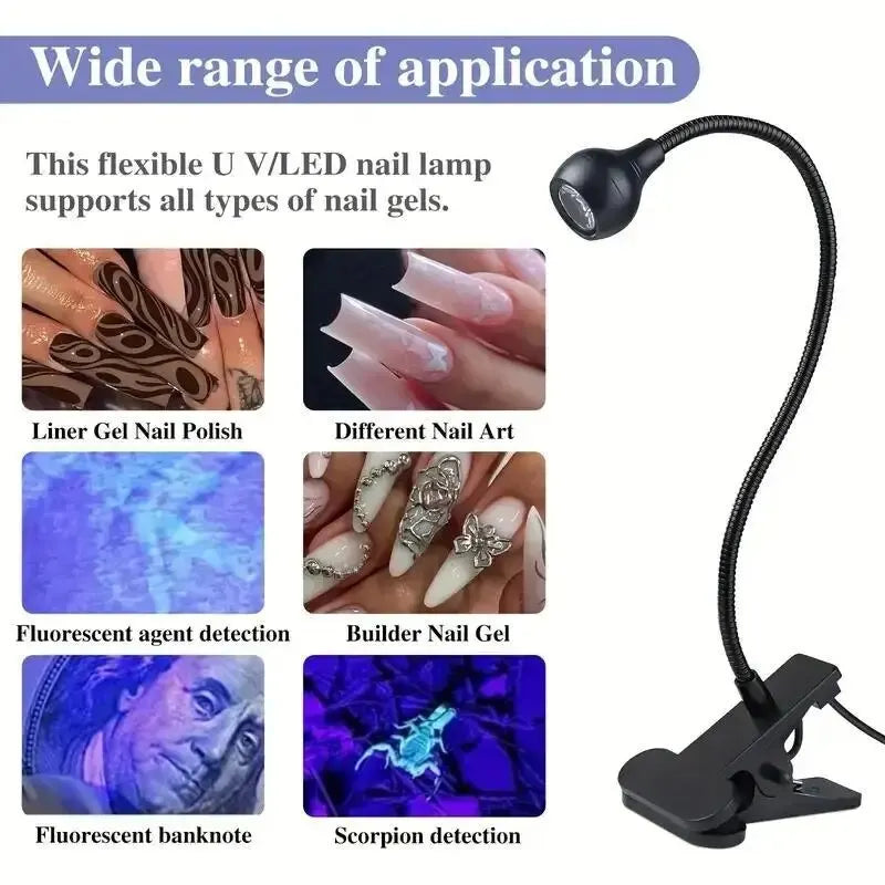 LED-Nagellampe – Kompakt& flexibel - sunny.side-Productions