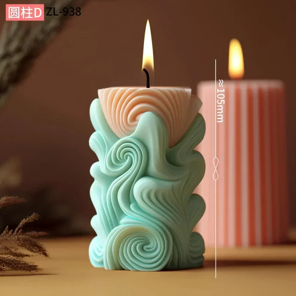 DIY Silikonform- Pfingstrosen-Relief - sunny.side-Productions