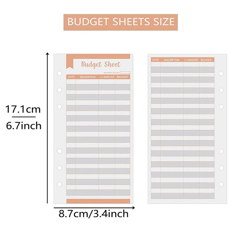TrackingblΓ€tter fΓΌr Budgetplaner - sunny.side-Productions