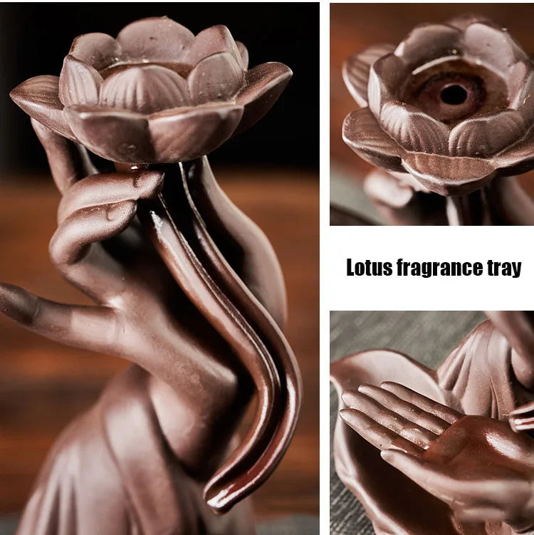 Quelle der Entspannung- Lotus Reflux Aromadiffusor - sunny.side-Productions