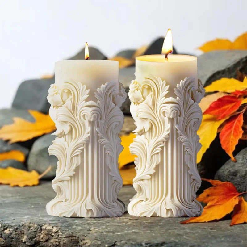 DIY Silikonform- Pfingstrosen-Relief - sunny.side-Productions