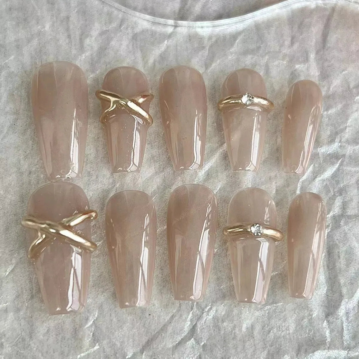 Press-On Nails „Ocean Glow“ - sunny.side-Productions