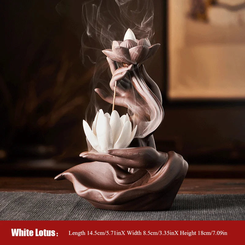 Quelle der Entspannung- Lotus Reflux Aromadiffusor - sunny.side-Productions