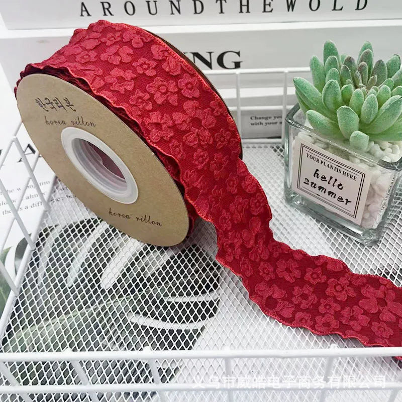 Wellenrandband – Festliche Weihnachtsdekoration