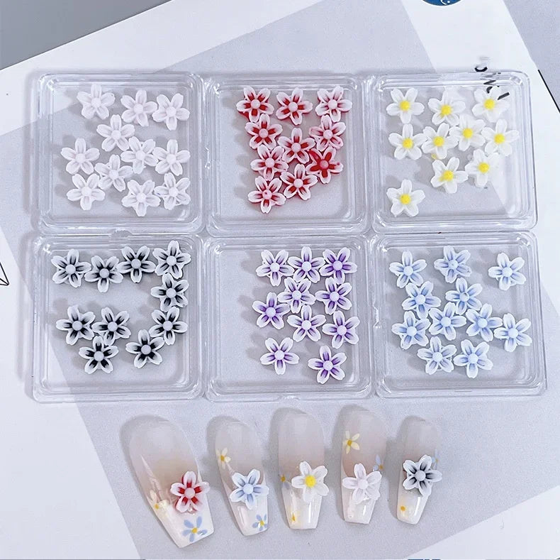 3D Nailart – Schleifen & Blüten