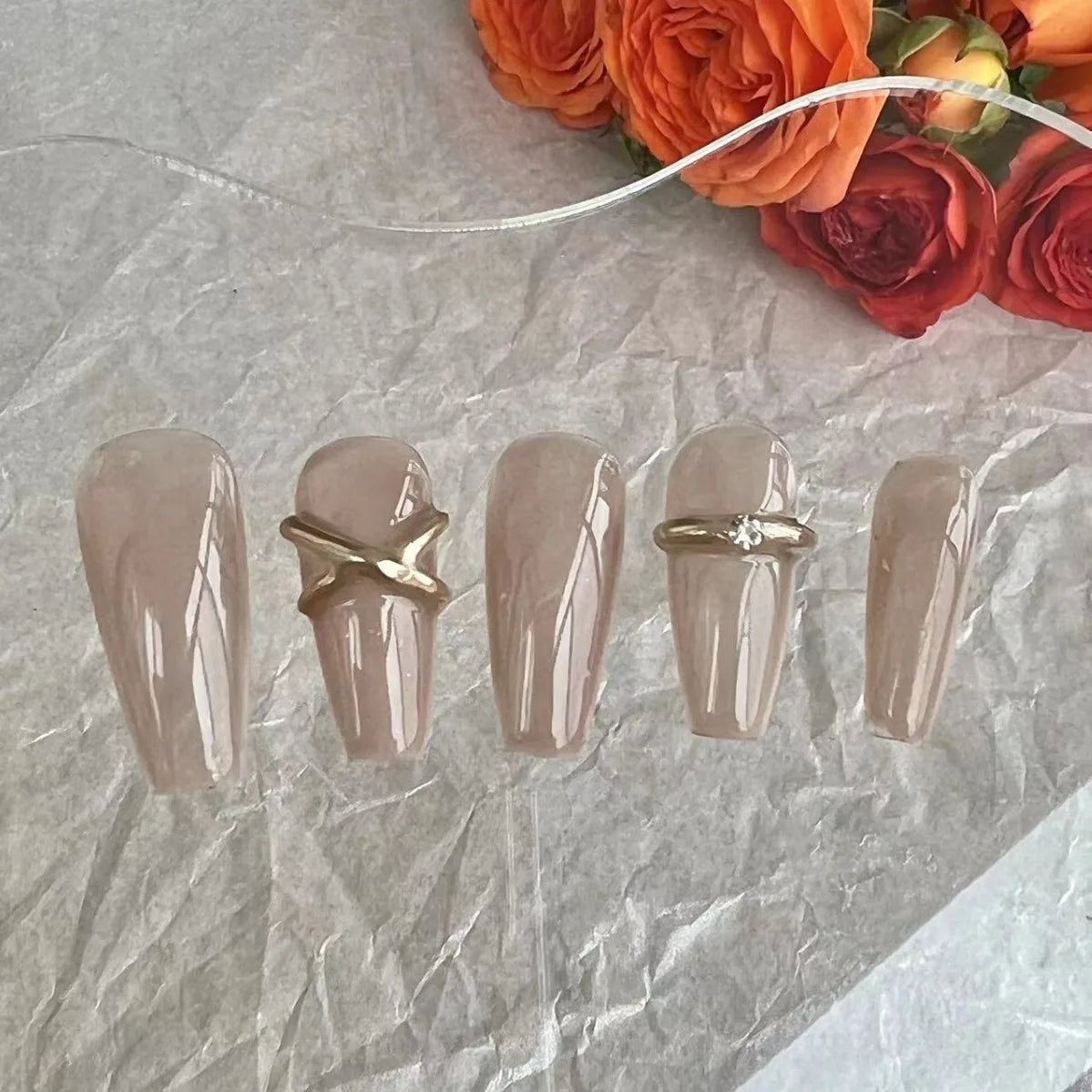 Press-On Nails „Ocean Glow“ - sunny.side-Productions