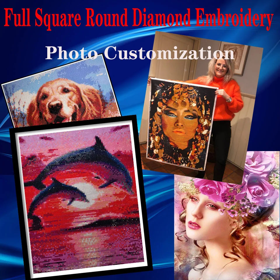DIY Diamondpainting- Goldener Pfau