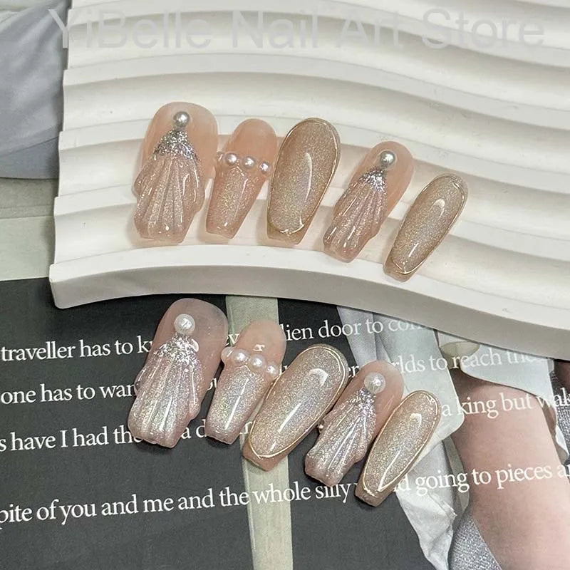 Press-On Nails „Ocean Glow“ - sunny.side-Productions