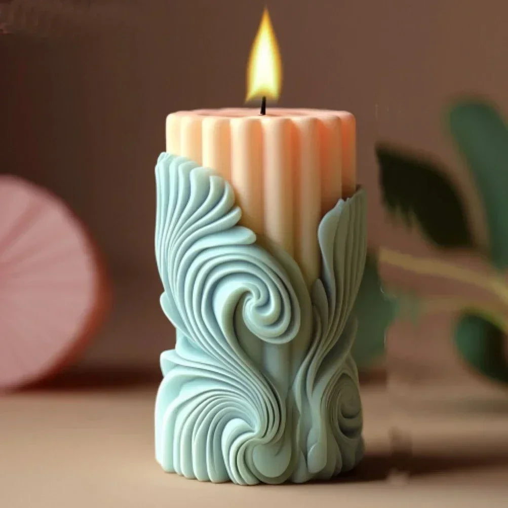 DIY Silikonform- Pfingstrosen-Relief - sunny.side-Productions