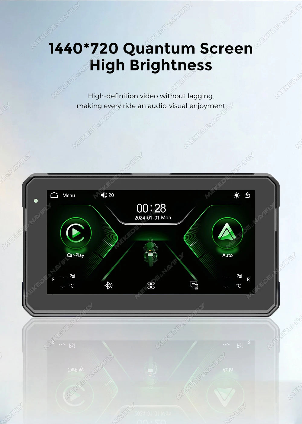 Motorrad-Display – digitales Dashboard