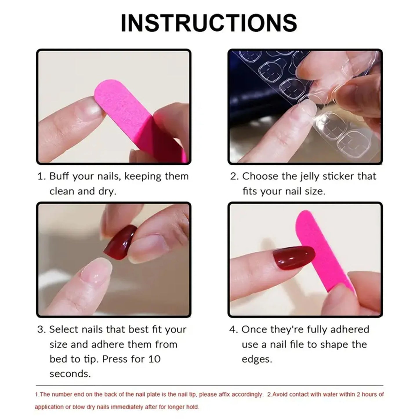 Press-On Nails – Blumendesign