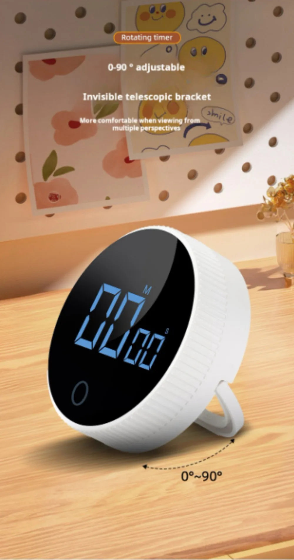 Smarter Zeitmanager- magnetischer Timer - sunny.side-Productions