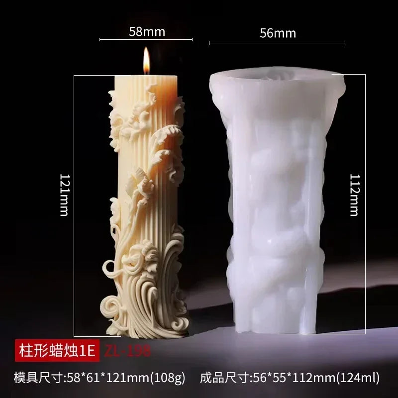 DIY Silikonform- Pfingstrosen-Relief - sunny.side-Productions