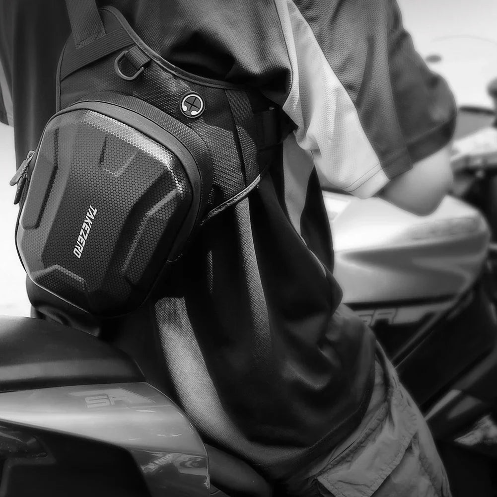 Motorrad-Beintasche – Kompakt, Sicher, Wasserdicht