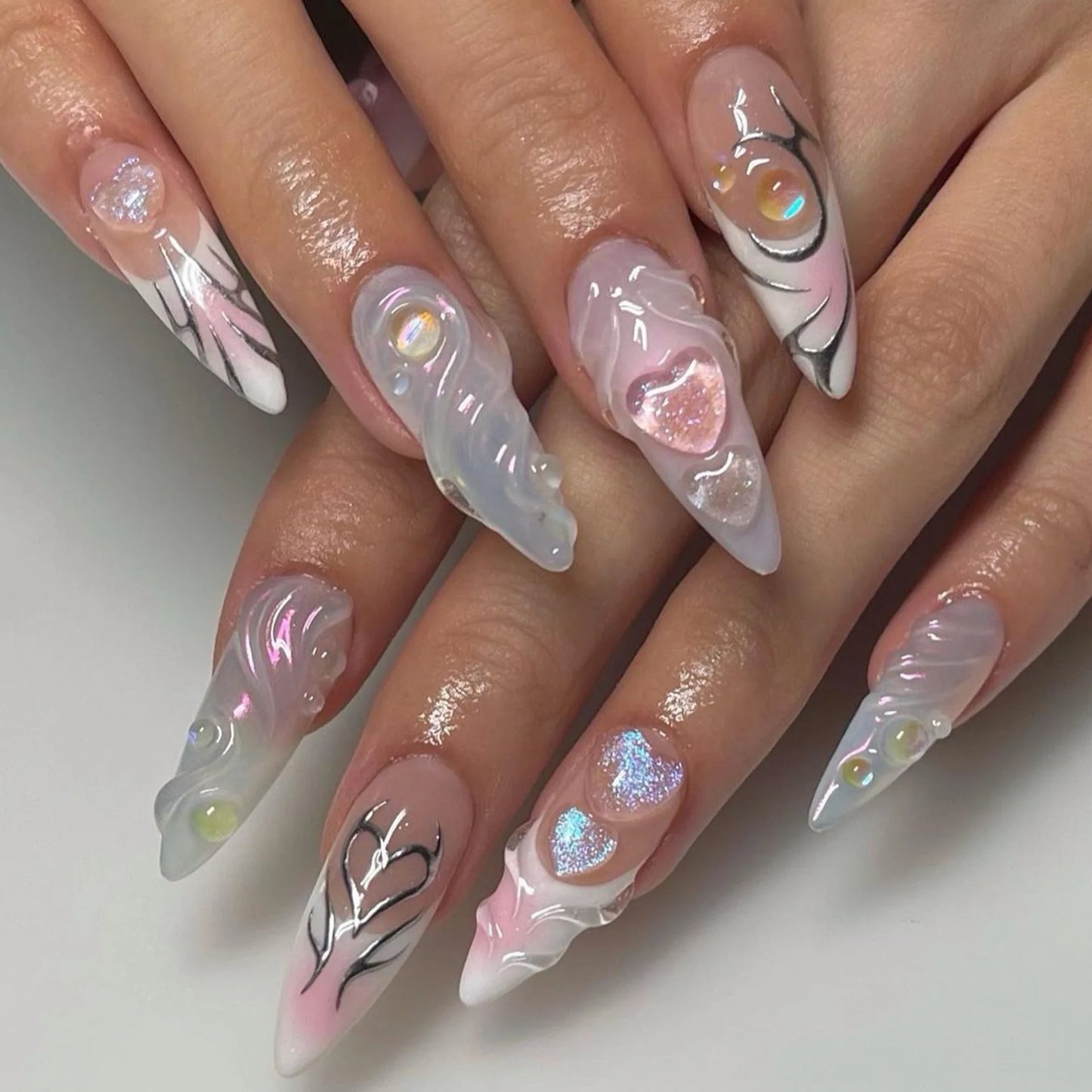 Press-On Nails – Sweet Mix