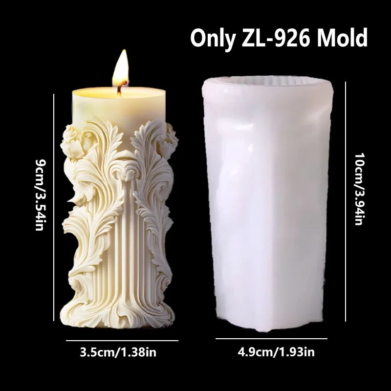 DIY Silikonform- Pfingstrosen-Relief - sunny.side-Productions
