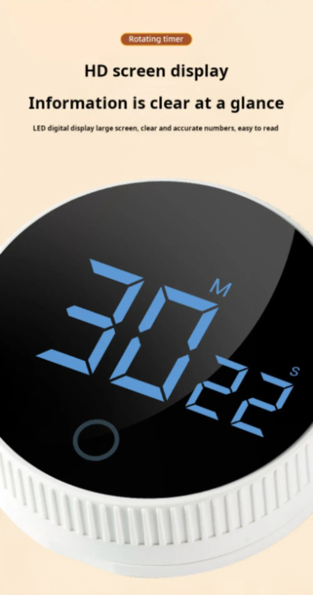 Smarter Zeitmanager- magnetischer Timer - sunny.side-Productions