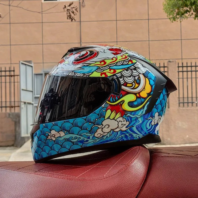 Motorradhelm – Starker Look. Voller Schutz