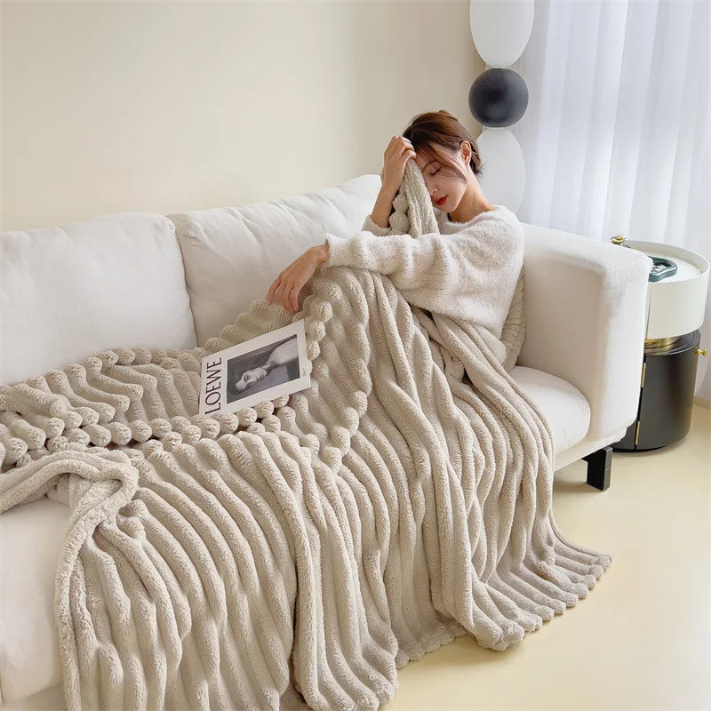 Zuhause wird’s cozy – Wohlfühldecke - sunny.side-Productions