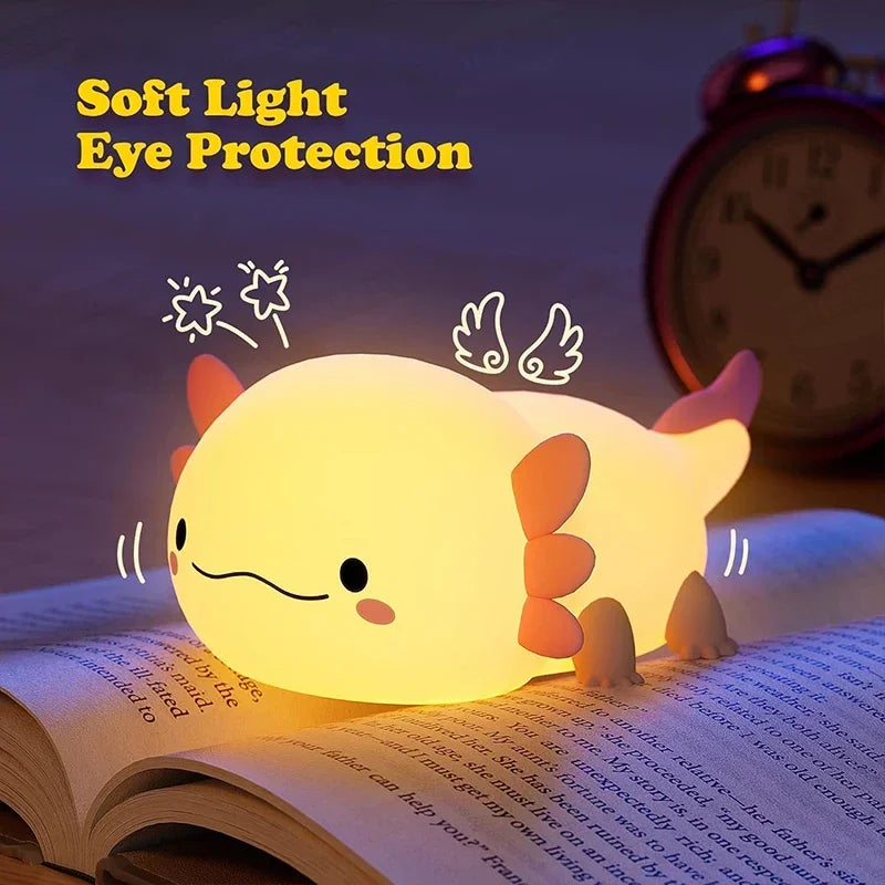 Axolotl-Nachtlicht - sunny.side-Productions